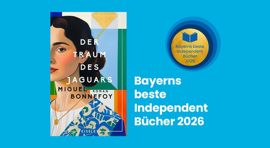 »Der Traum des Jaguars« unter Bayerns besten Independent-Büchern 2026