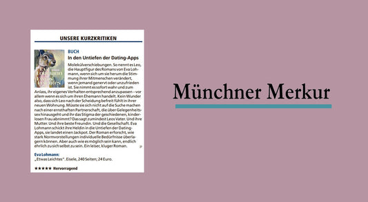 Eva Lohmann im Münchner Merkur